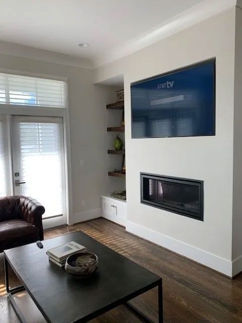 TV mounting