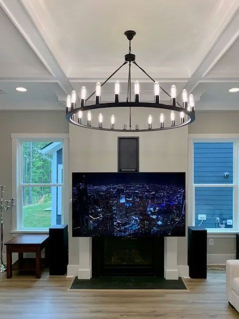 TV mounting