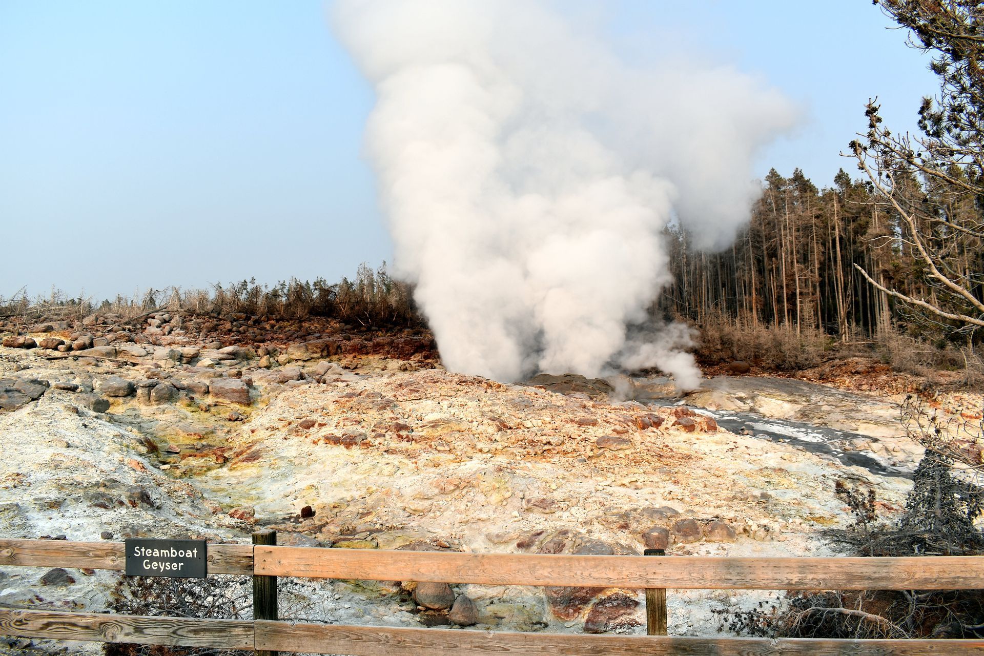 Steamboat Geyser