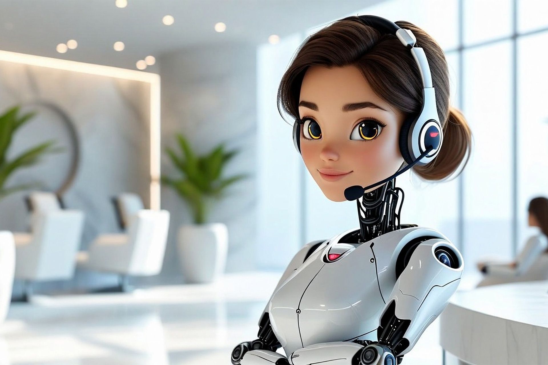 Benefits of Using an AI Receptionist for a Business Website