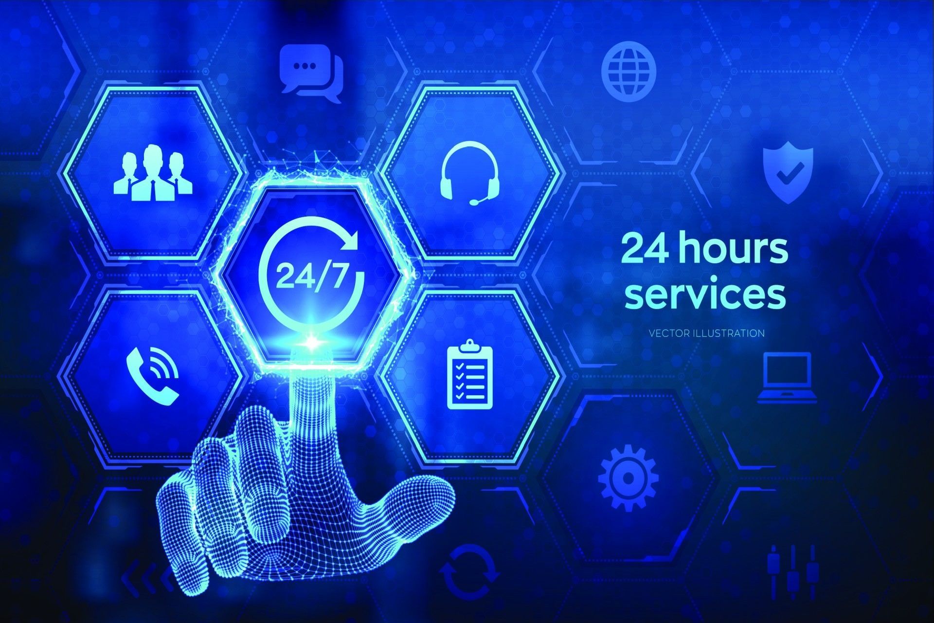 24/7 Contact Center services