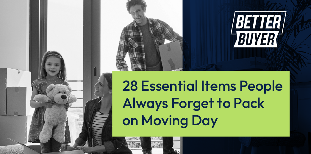 28 Essential Items People Always Forget to Pack for Moving Day