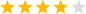 4.0 Star Rating