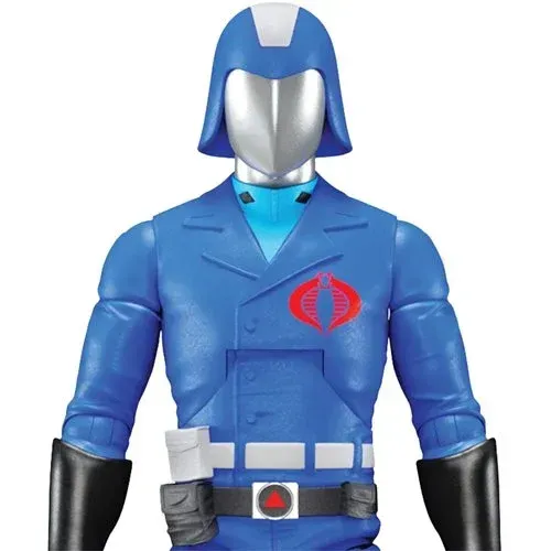 A gi joe action figure with a helmet on his head