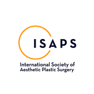 The logo for the international society of aesthetic plastic surgery