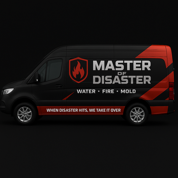 Black van with 