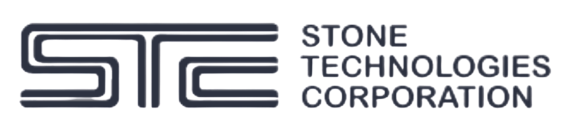 Stone Technologies Corporation logo in black and gray