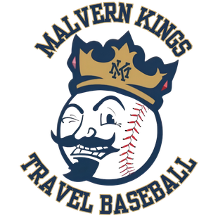Malvern Kings Travel Baseball Logo