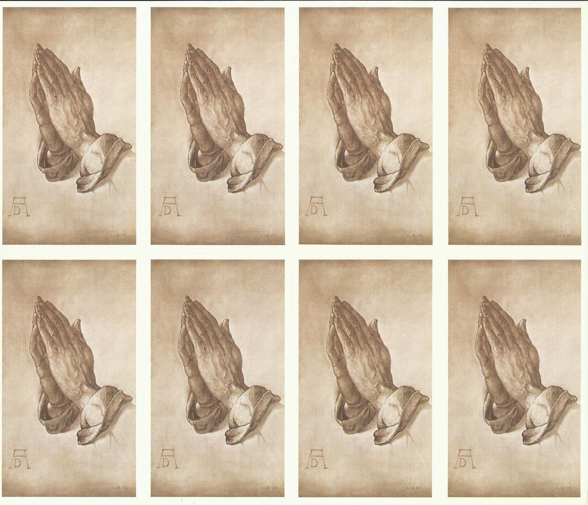 Eight sepia-toned sketches of a bird in different flying poses on a textured background