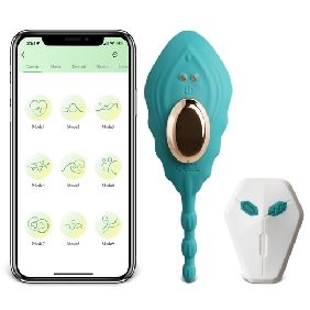 App-Controlled Leaf-Shaped Vibrator with Remote