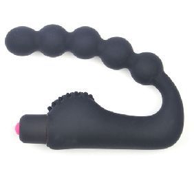 Vibrating Anal Beads with Perineum Stimulator