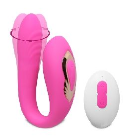 Remote-Controlled Flexible Vibrator with Rotating Head