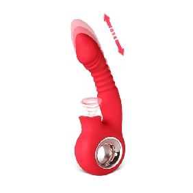 Thrusting and Suction G-Spot Vibrator