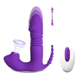 Dual-Motor Remote-Control Prostate Vibrator