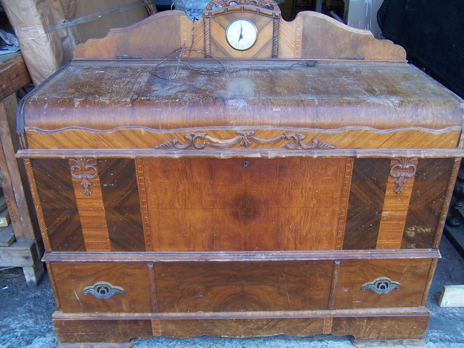 refinished chest