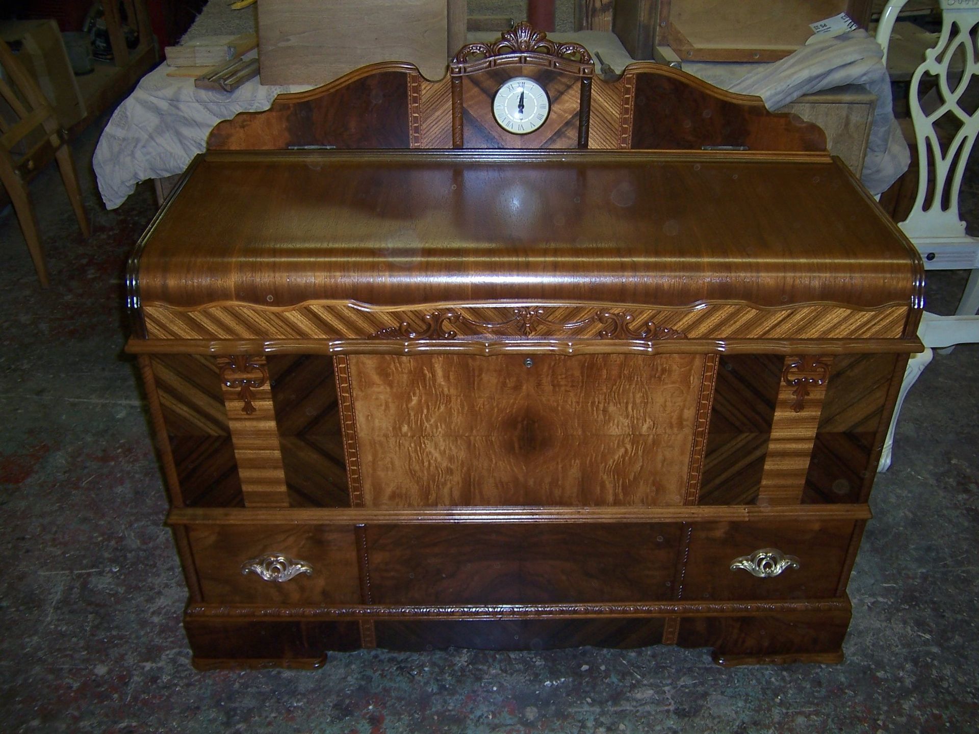 refinished desk
