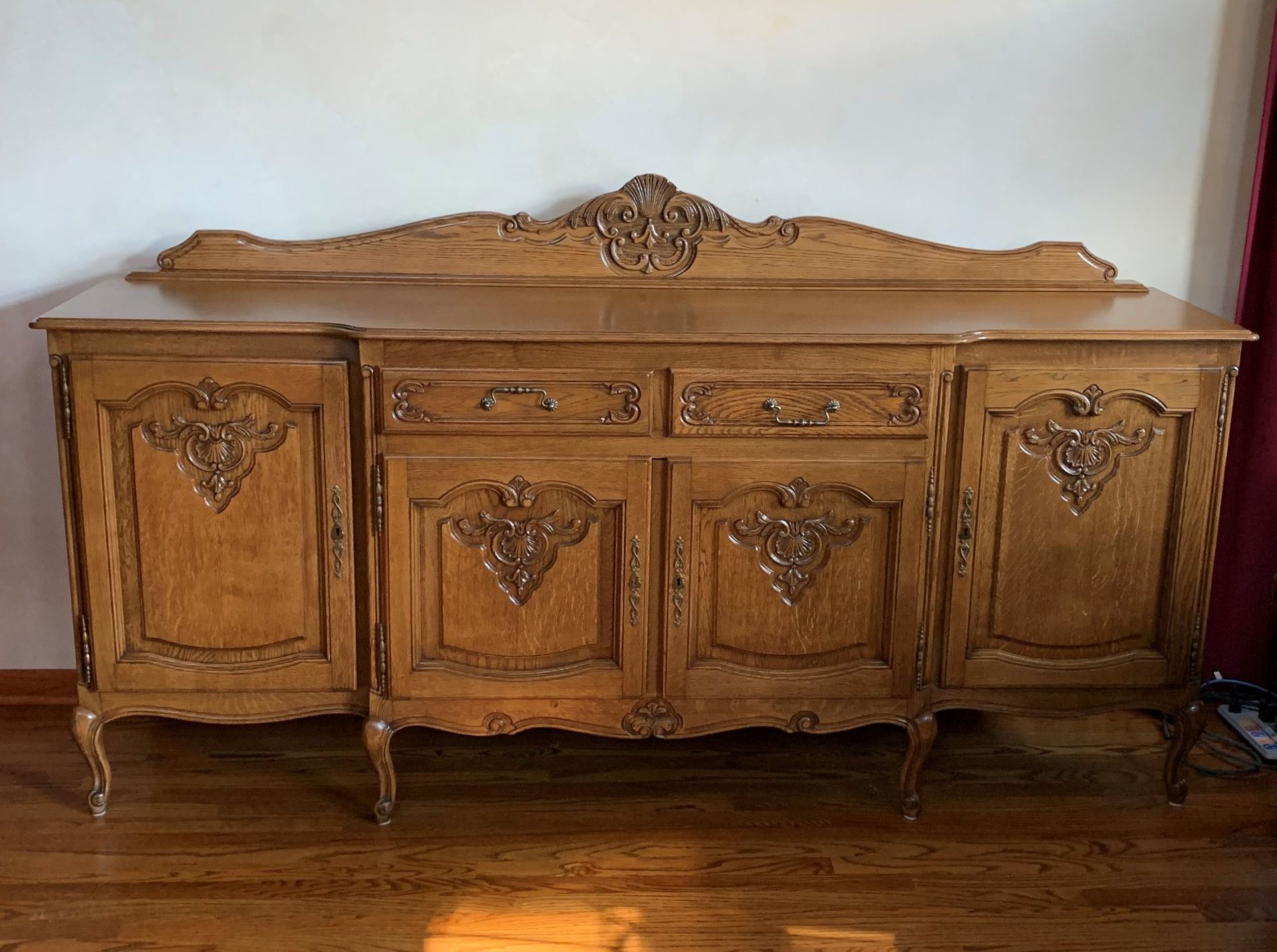 refinished desk