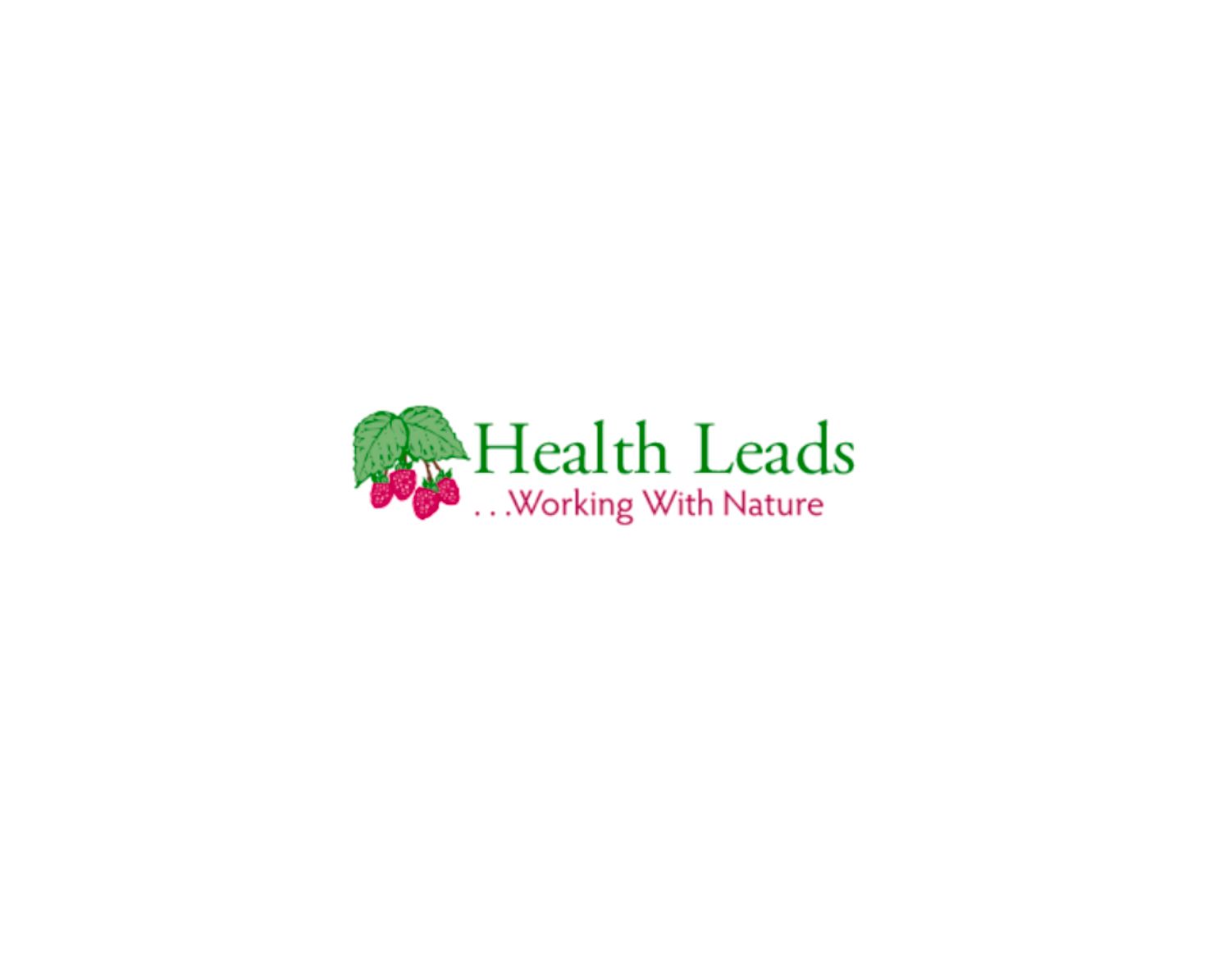 A logo for health leads working with nature.