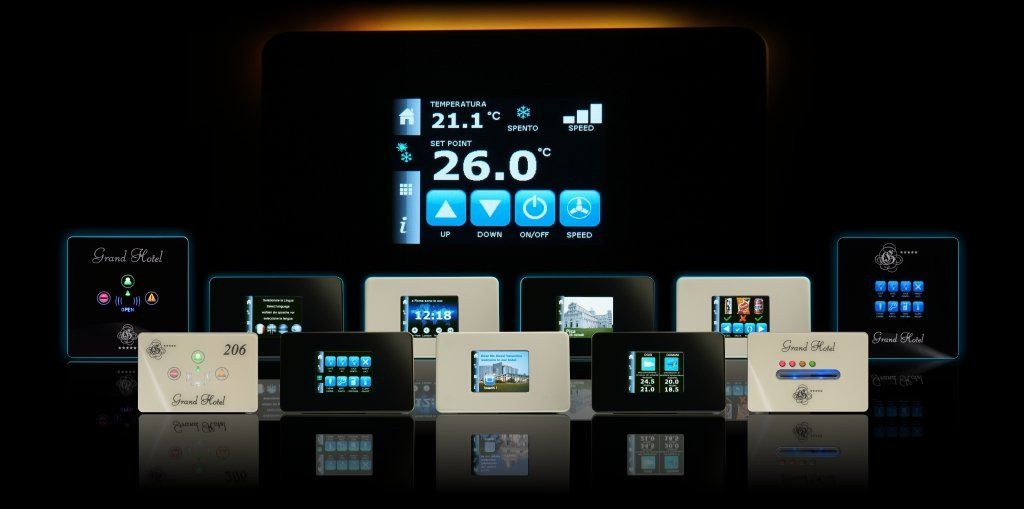 Domotica alberghiera, controllo accessi, self check-in