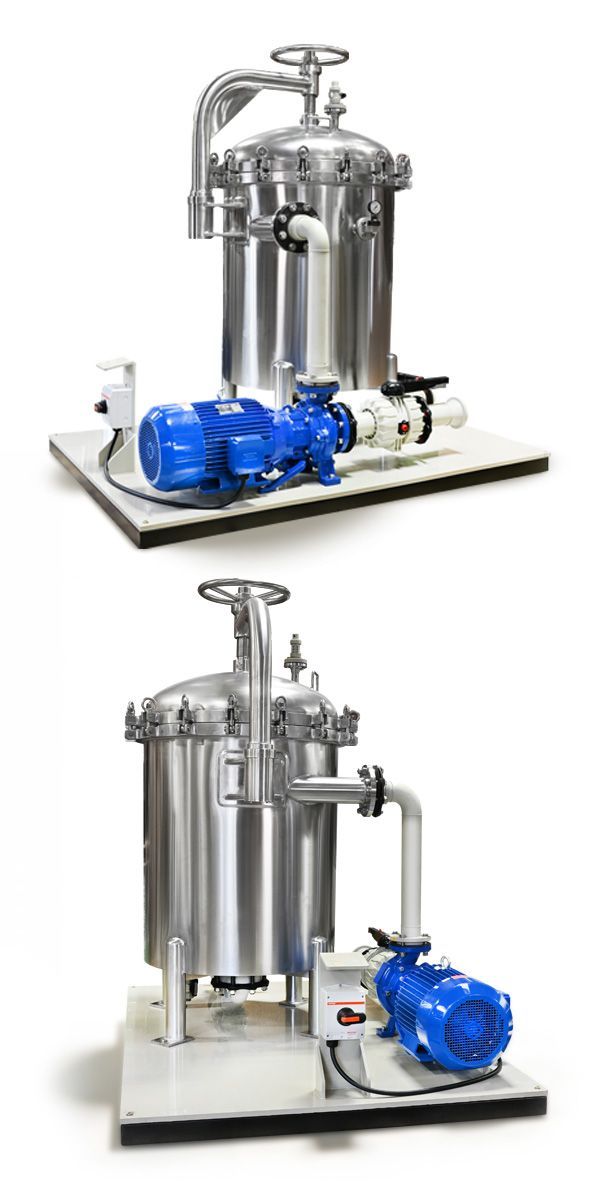 Example of our Stainless Steel Filtration System.