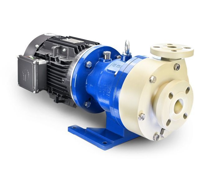 Chemag Molded Retrofit PP or PVDF Mag-Drive Pump Model CP-U0
