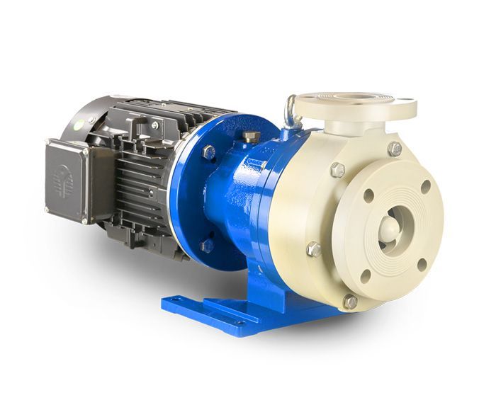Chemag Molded Retrofit PP or PVDF Mag-Drive Pump Model CP-U4