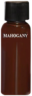 A brown bottle labeled