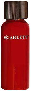 Red bottle of