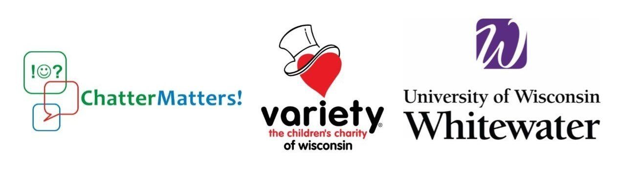 chatter matters variety uv whitewater logos