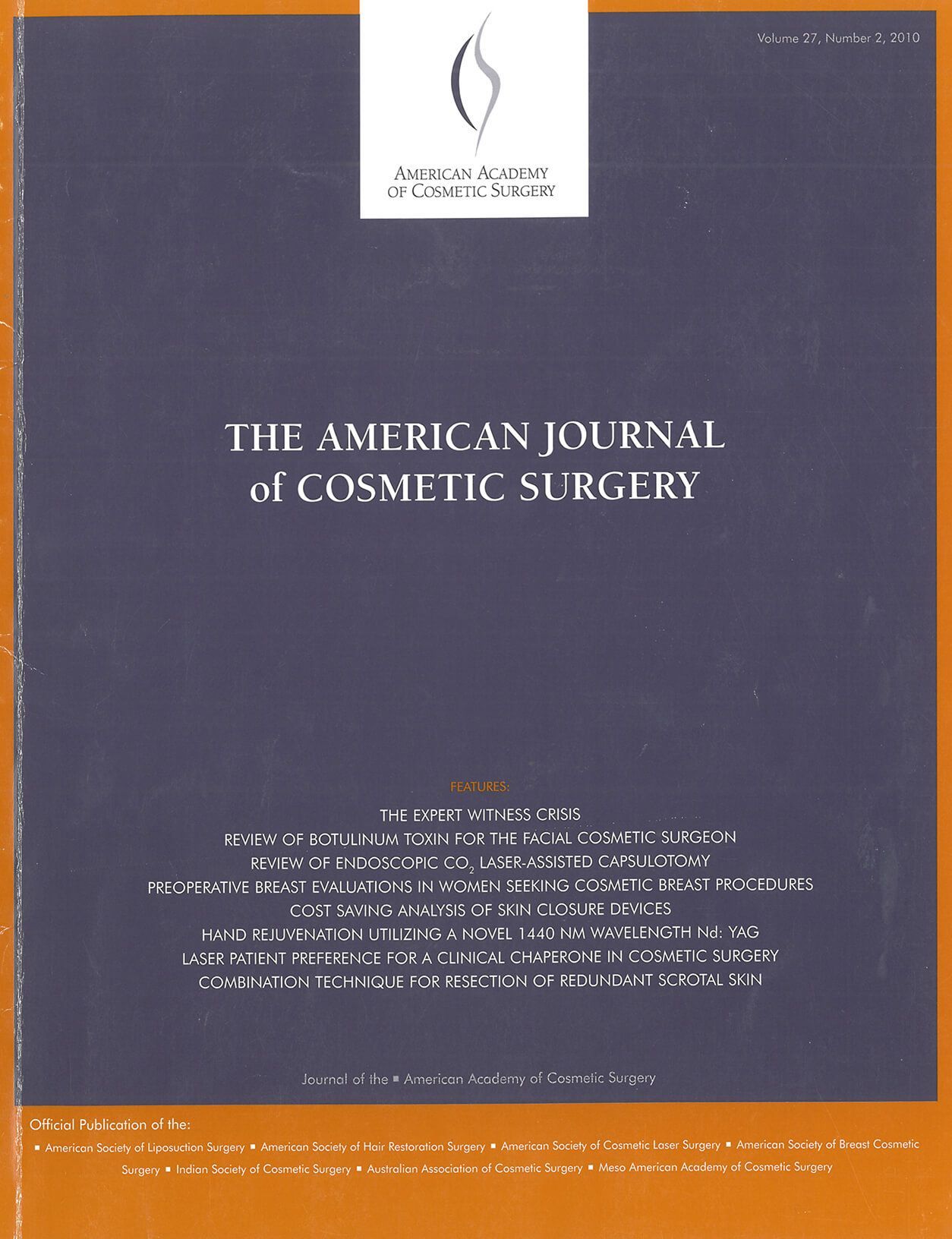 Journal cover: 