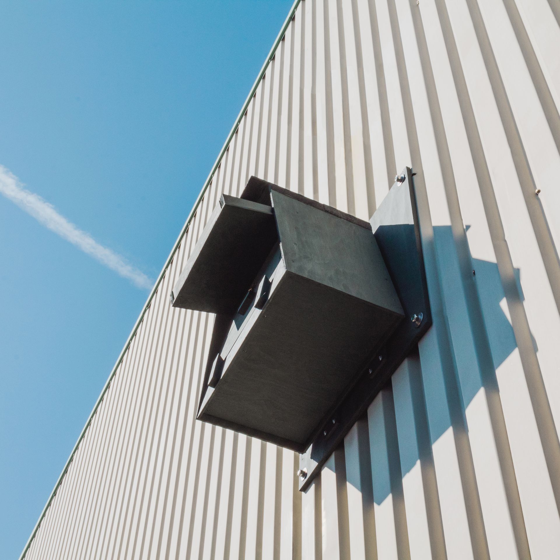 An Owl Box that appears on the side of our factory.