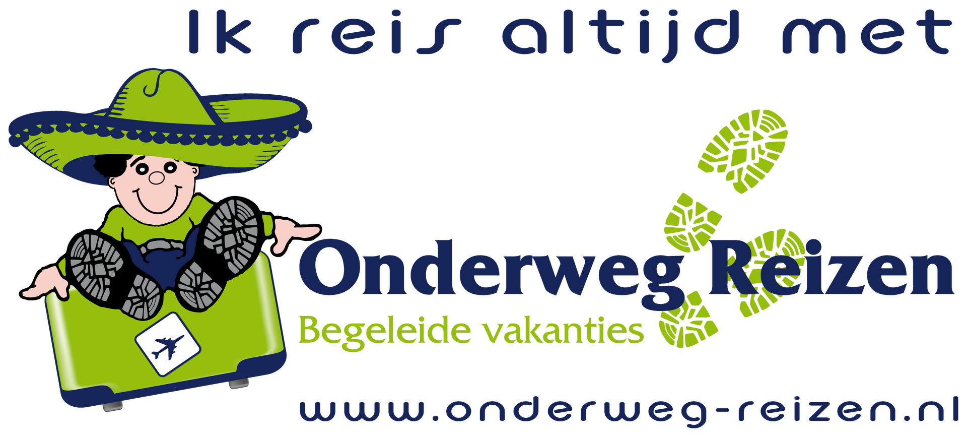 vlag onderweg reizen