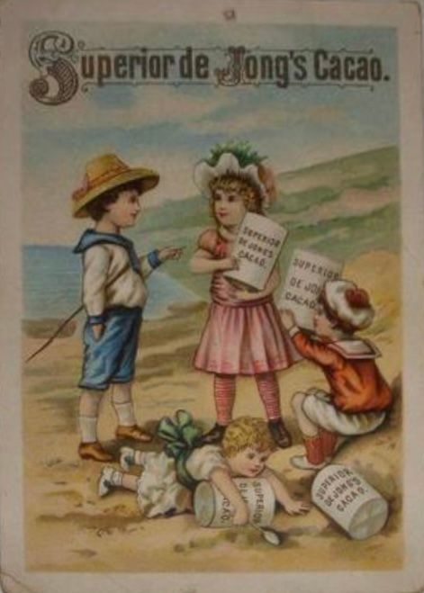 Vintage reclame voor 