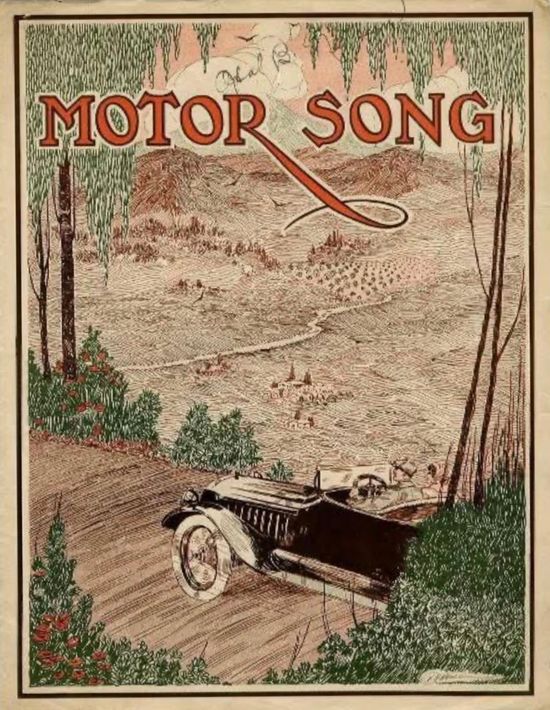 Vintage poster met de titel 