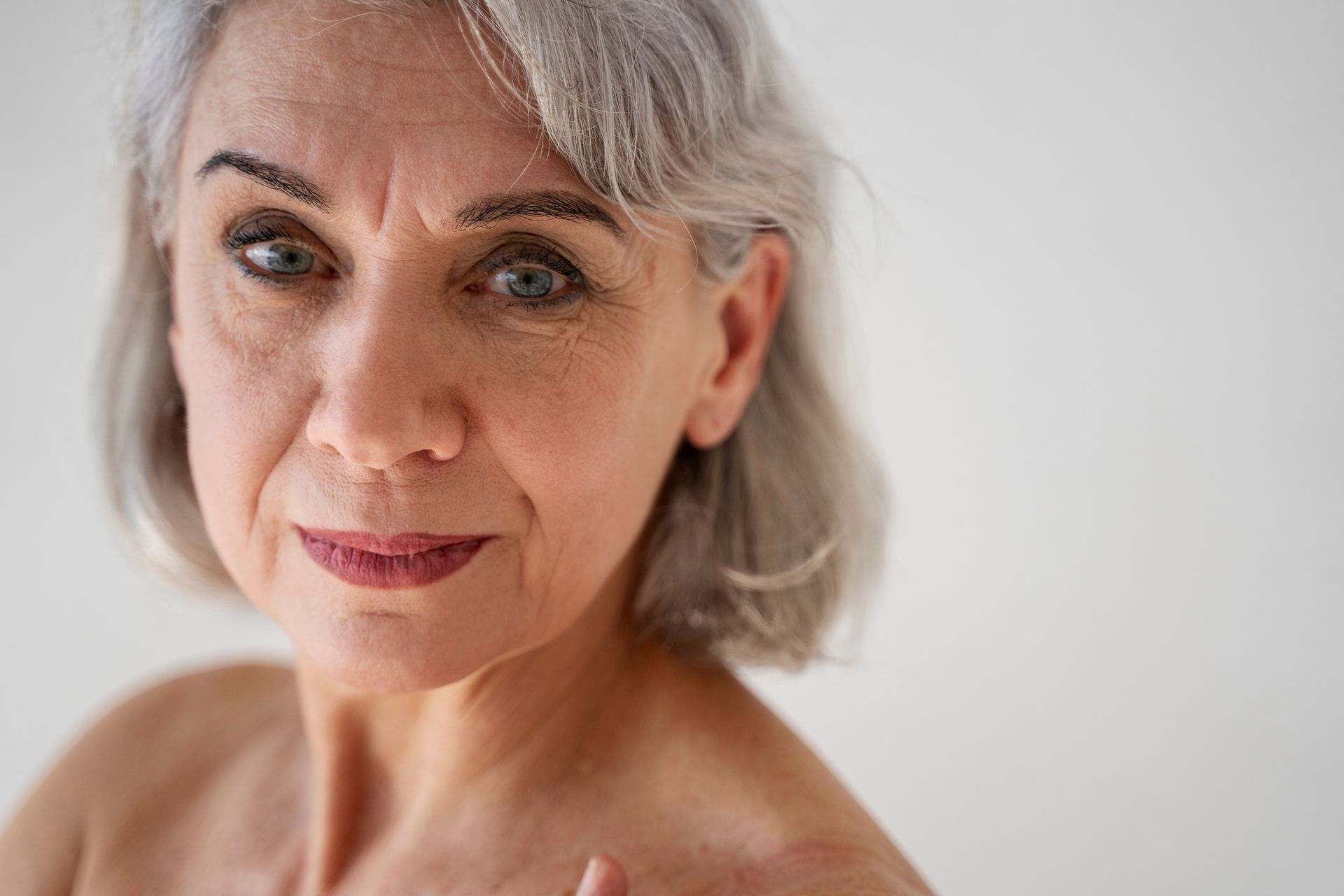 Anti-wrinkle injections softening forehead and eye lines and reducing sweating at Dermarich Clinic.