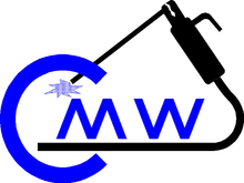 creative mechanical and welding logo