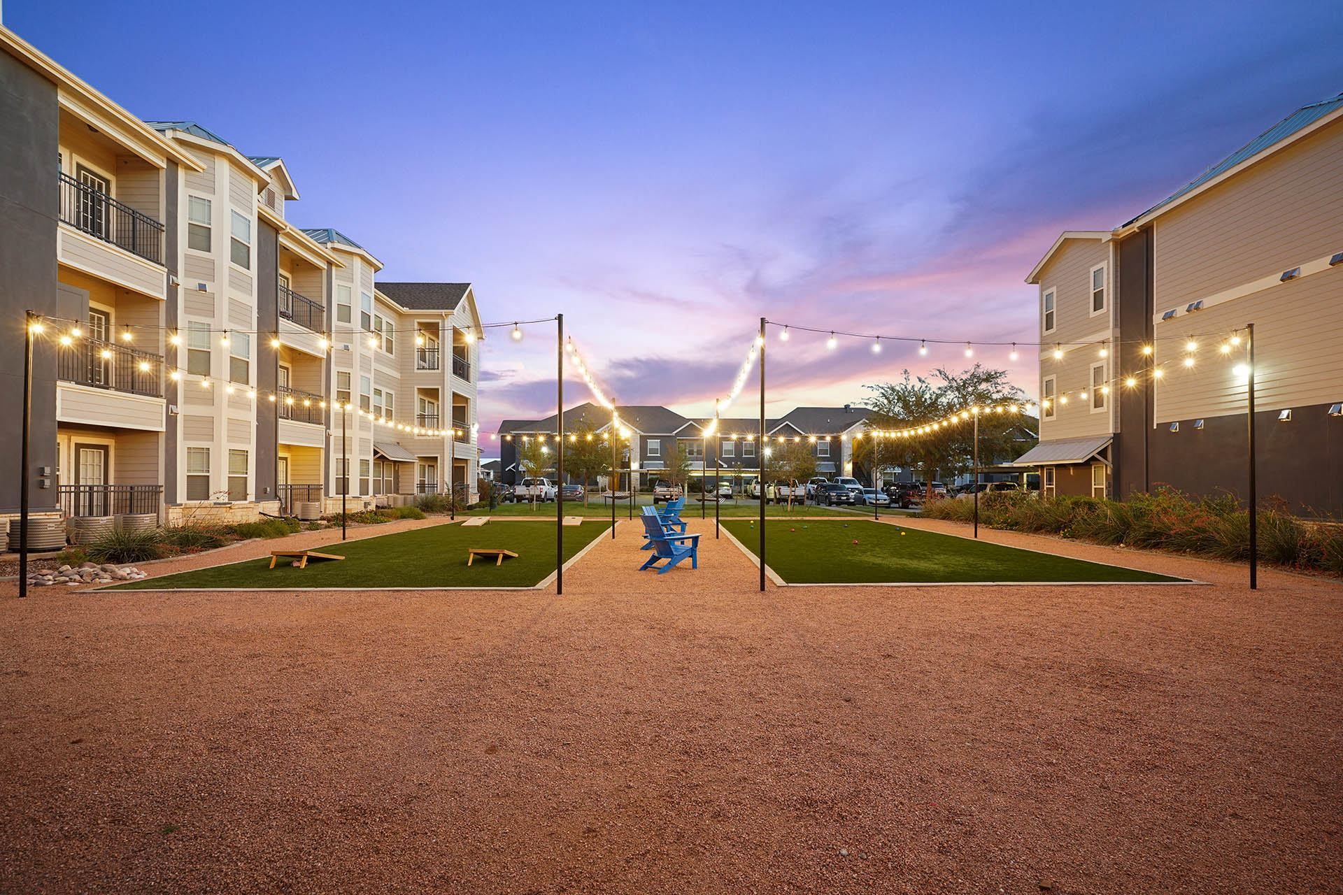 Outdoor Space at Residence at Midland, Texas