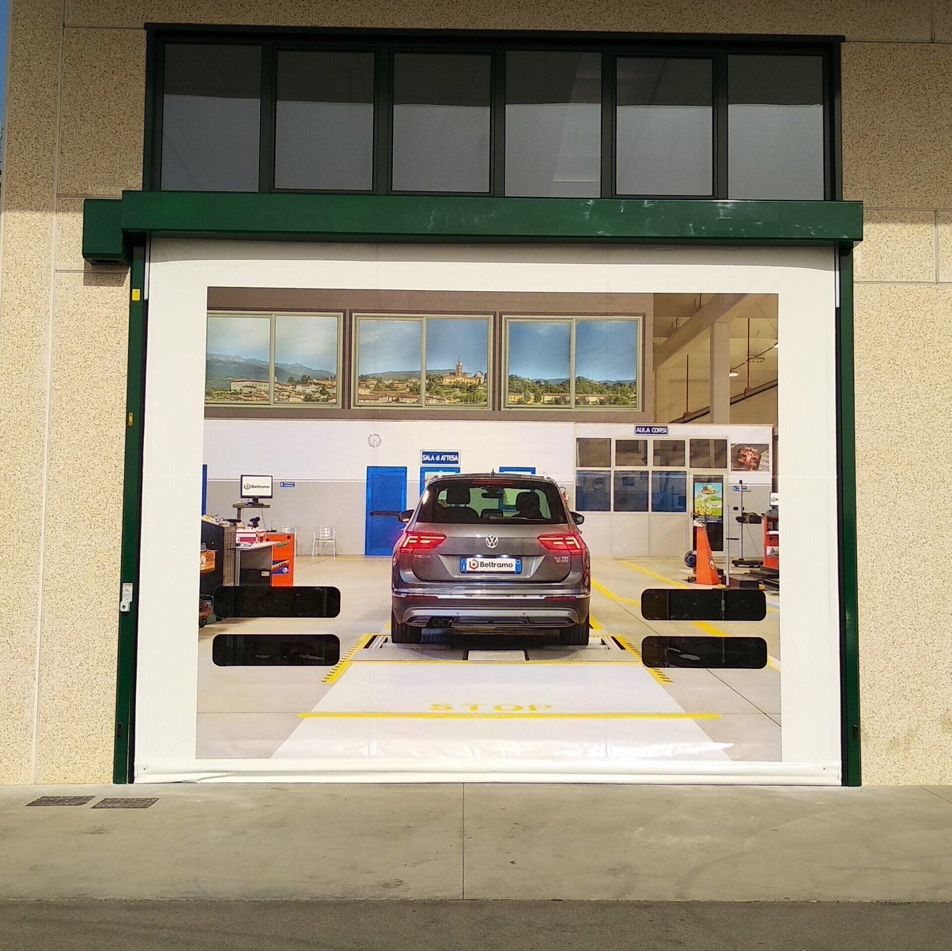 Porte industrielle