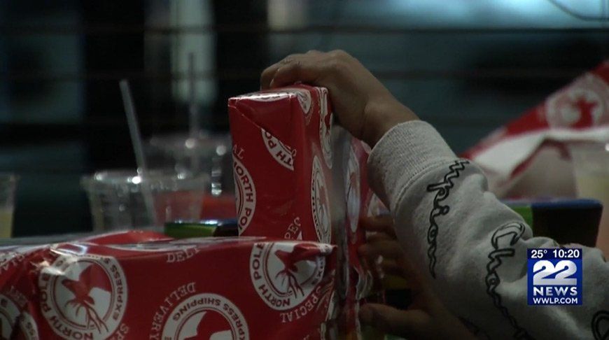 Stefan Davis, who goes by Coach Claus during the holidays, shed light on a local family in need of some holiday cheer.