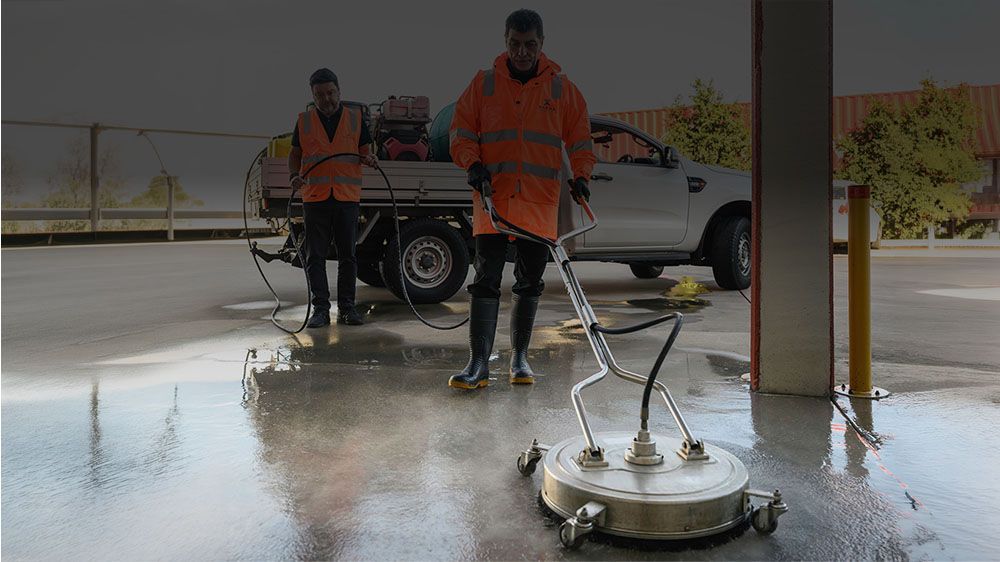 Industrial cleaning in a Sydney facility