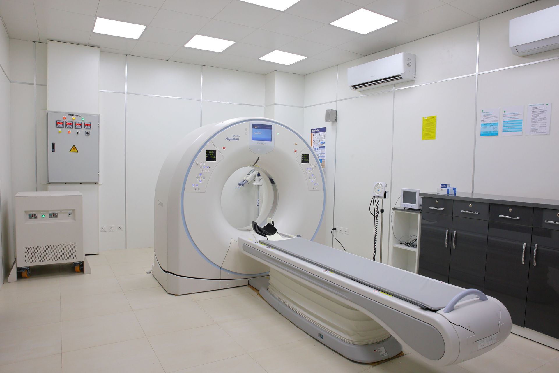 Clean medical facility interior