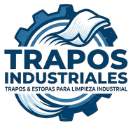 Logotipo de Trapos Industriales, sobrio y técnico, con estética industrial B2B.