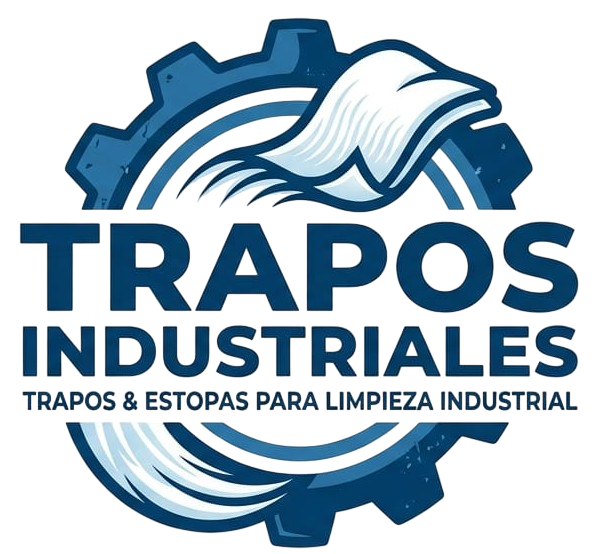 Logotipo de Trapos Industriales, sobrio y técnico, con estética industrial B2B.