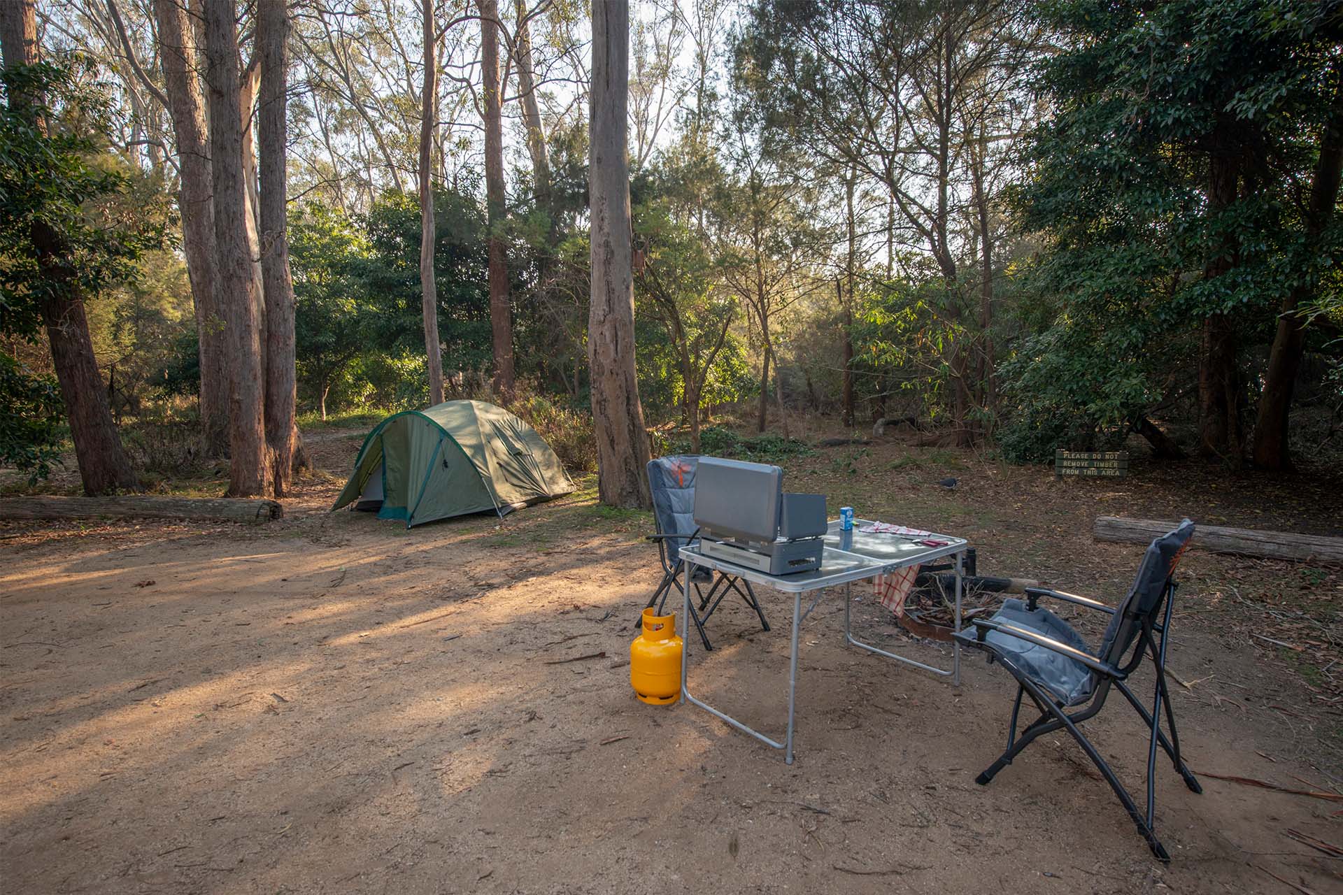 Hobart Beach Campground, Bournda National Park