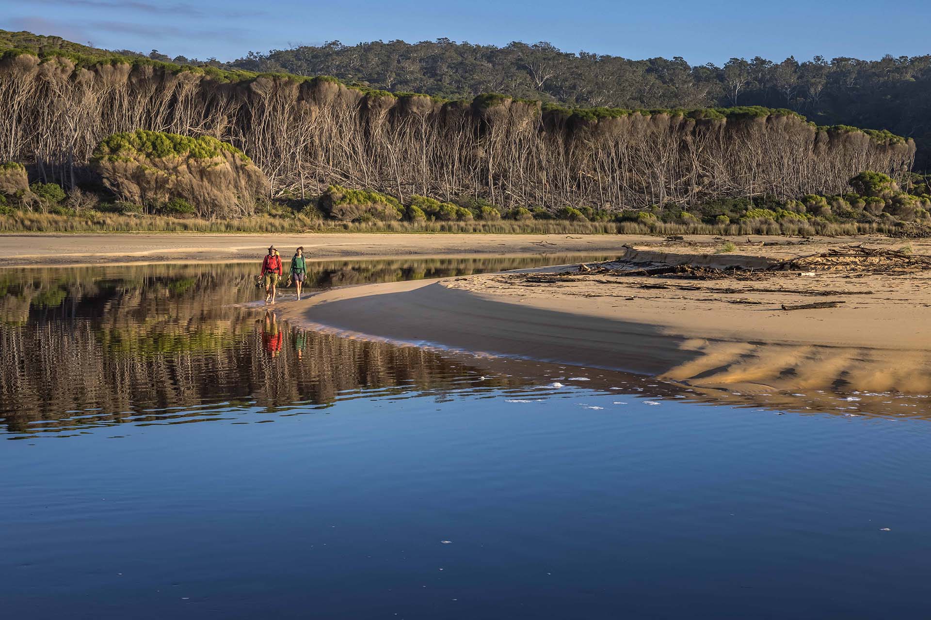 Bournda Lagoon, Wharf to Wharf Walk