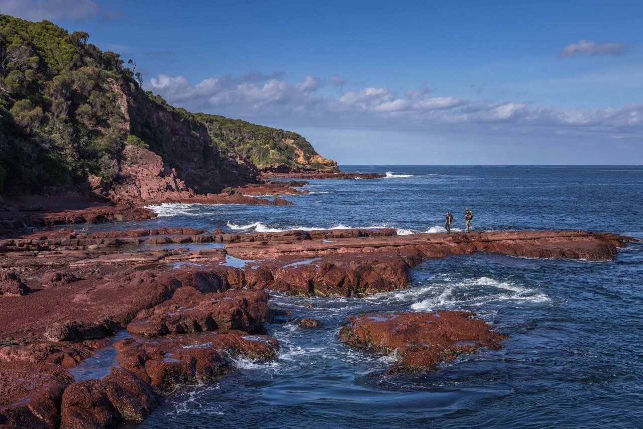 Long Point, Devonian Rock, Wharf to Wharf Walk