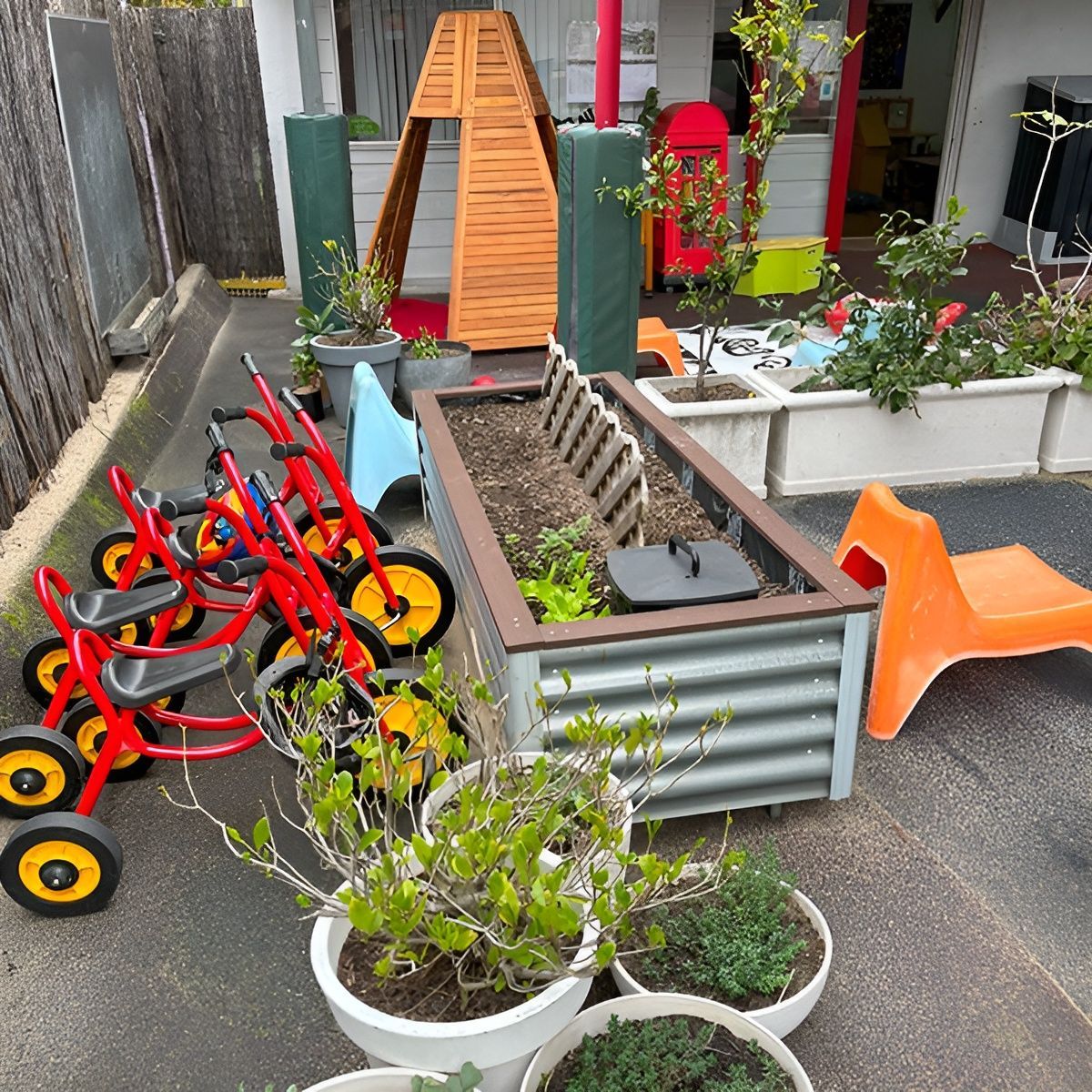 A Group of Kids Bicycles — Mt Ousley Pre School in Fairy Meadow, NSW
