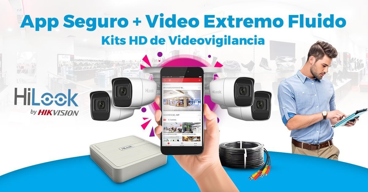 Kit de cámaras para hogar o negocio