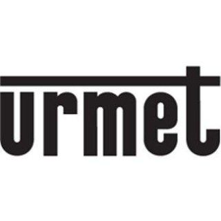 Il logo del marchio Urmet, con il nome dell'azienda in grassetto, nero, minuscolo e senza grazie, con una linea orizzontale sopra.