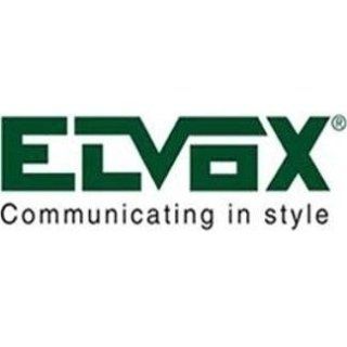 Il logo verde di ELVOX su sfondo bianco con lo slogan 